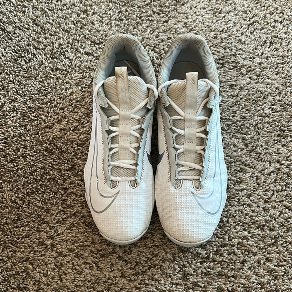 Nike Light Gray football cleats